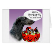 Scottish Deerhound Halloween Candy (Front Horizontal)