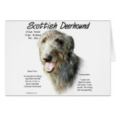 Scottish Deerhound History Design (Front Horizontal)