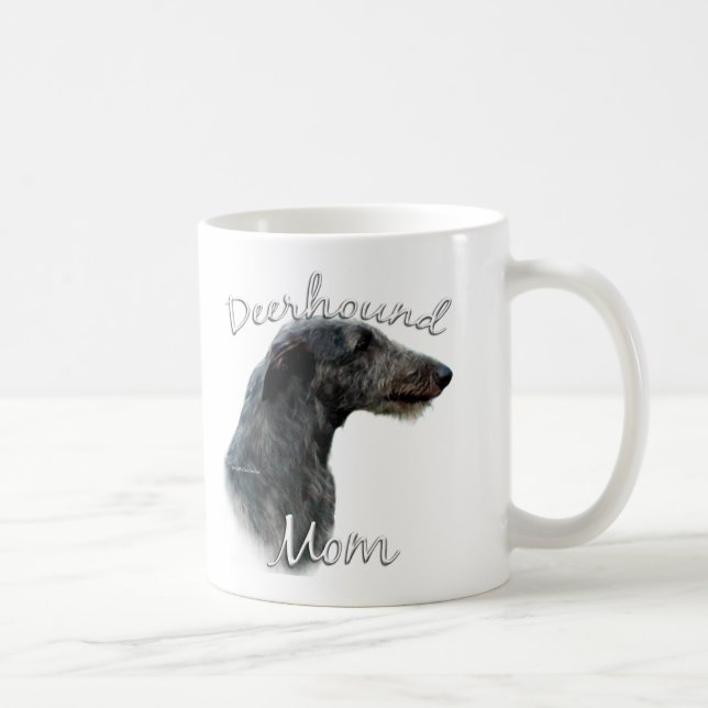 Scottish Deerhound Mom 2 Coffee Mug (Right)