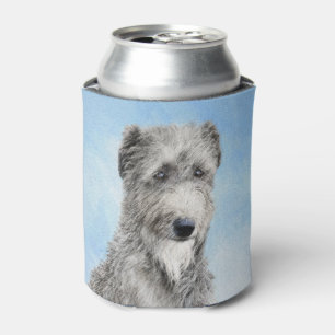 Scottish Deerhound Painting - Cute Original Dog Ar Can Cooler
