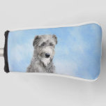 Scottish Deerhound Painting - Cute Original Dog Ar Golf Head Cover
