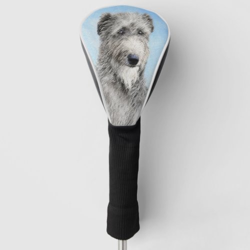 Scottish Deerhound Painting _ Cute Original Dog Ar Golf Head Cover