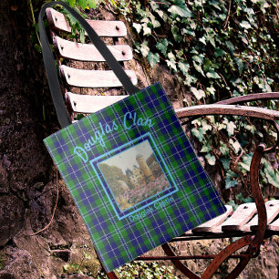Scottish Douglas Clan's Castle Painting Tote Bag