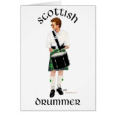 Scottish Drummer - Green Kilt (Front)