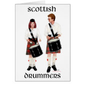 Scottish Drummers Cards (Front)