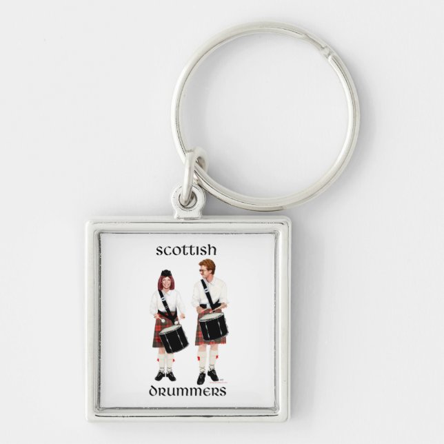 Scottish Drummers Keychain (Front)