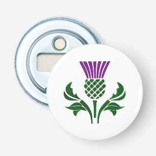 Scottish emblem thistle bottle opener