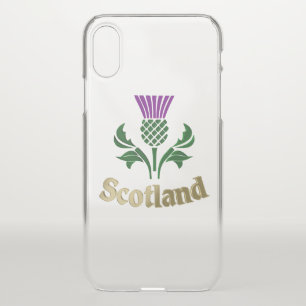 Scottish emblem thistle iPhone x case