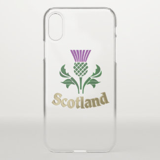Scottish emblem thistle iPhone x case