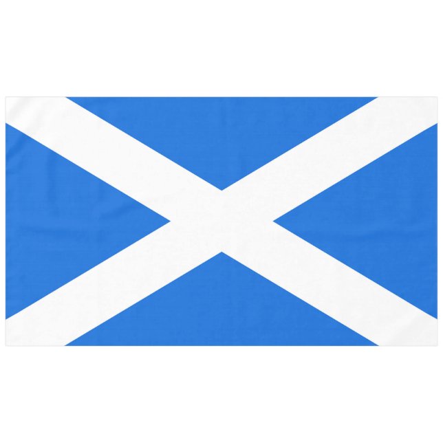 Scottish Flag 60x104 tccnt Tablecloth (Front (Horizontal))