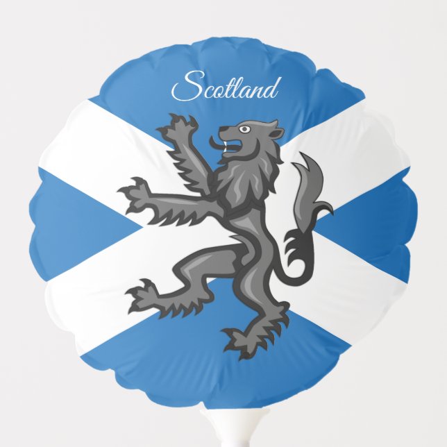 Scottish Flag Balloon, patriots party / Scotland Balloon (Front)