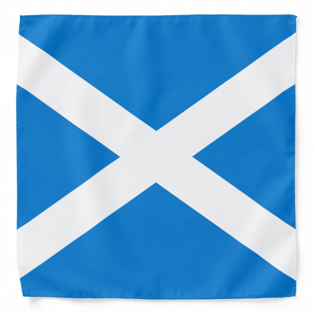 Scottish flag bandana (Front)