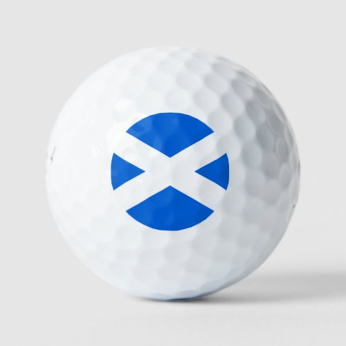 Scottish Flag be6 gbcn Golf Balls