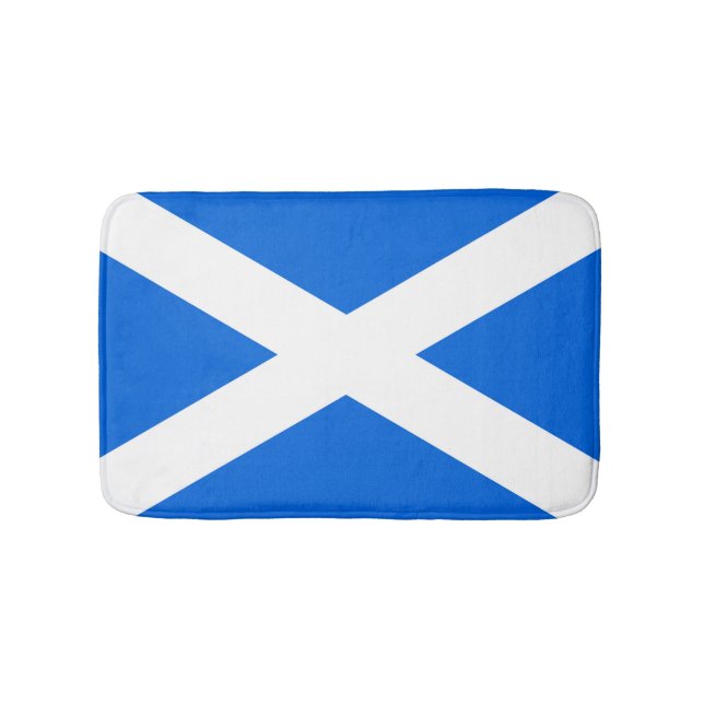 Scottish Flag bmcnt Bath Mat (Front)