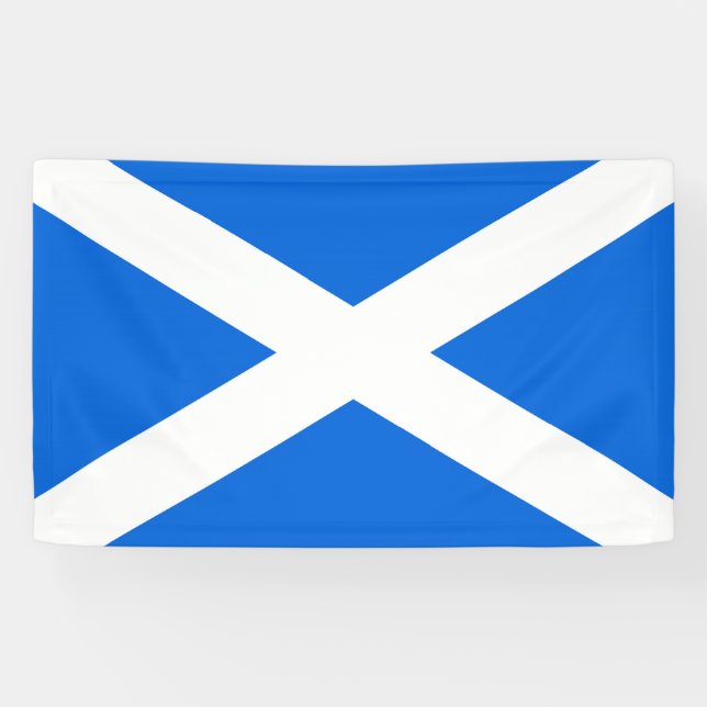 Scottish Flag bnrcnt Banner (Horizontal)