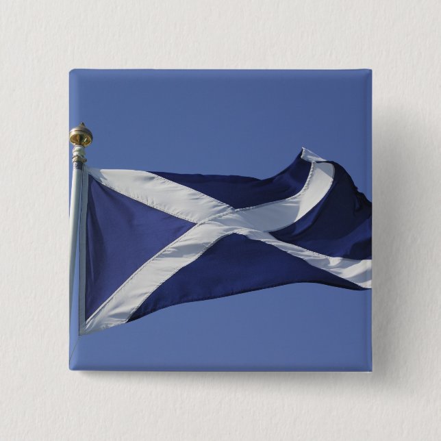 Scottish Flag Button (Front)