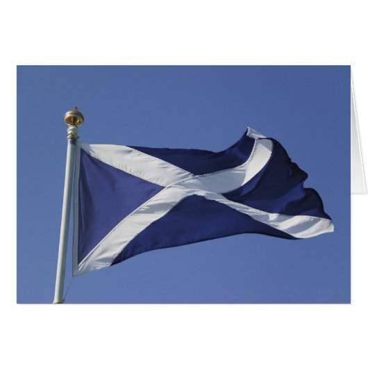 Scottish Flag Cards (Front Horizontal)