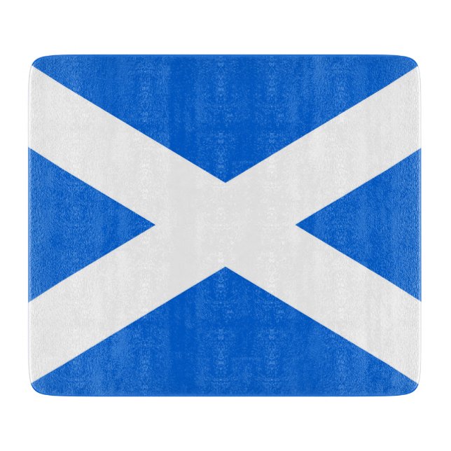 Scottish Flag cbcnt Cutting Board (Front)