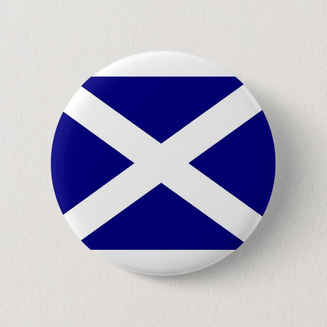 Scottish Flag clothing Button (Front)