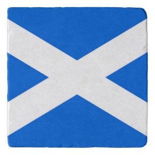 Scottish Flag coastercnt Trivet