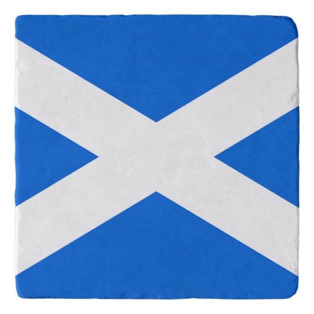 Scottish Flag coastercnt Trivet (Front)