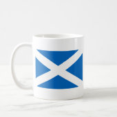 Scottish Flag Coffee Mug (Left)