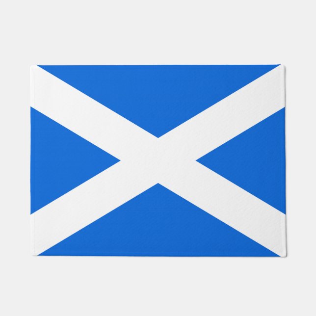 Scottish Flag dmt Doormat (Front)