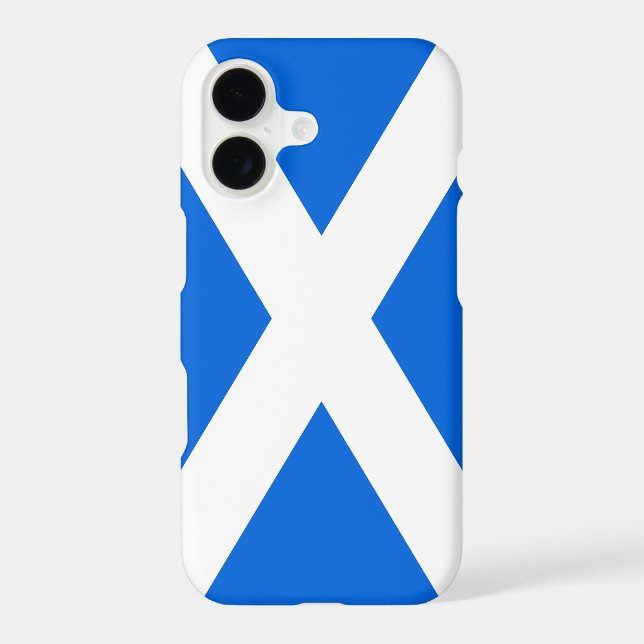 Scottish Flag iphcnt Iphone Case (Back)
