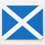 Scottish Flag Mouse Mat In Official Colours at Zazzle