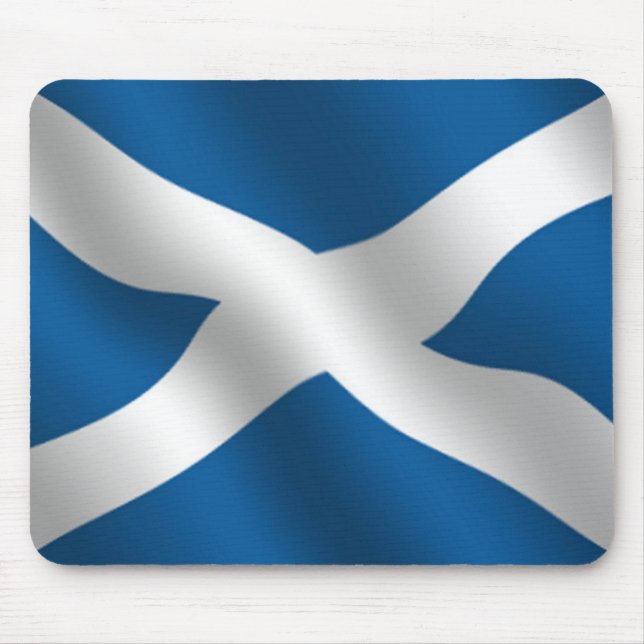 scottish flag mousemat mouse pad (Front)