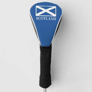 Scottish flag of Scotland custom driver sock Golf Head Cover