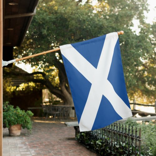 Scottish flag of Scotland house flag
