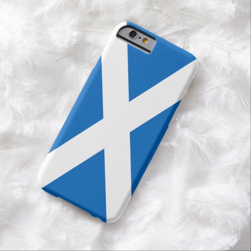 Scottish Flag of Scotland Saint Andrews Cross Barely There iPhone 6 Case