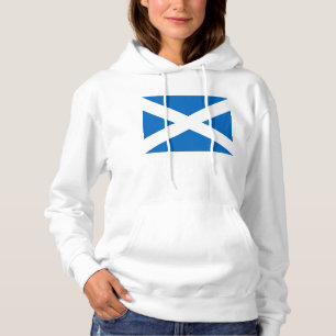 Scottish Flag of Scotland Saint Andrew’s Cross Hoodie