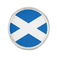 Saint Andrew's Cross Enamel Pin