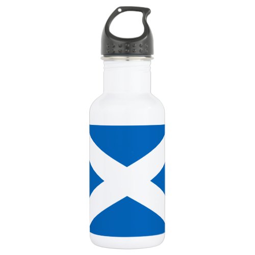 Scottish Flag of Scotland Saint Andrews Cross Sal Stainless Steel Water Bottle