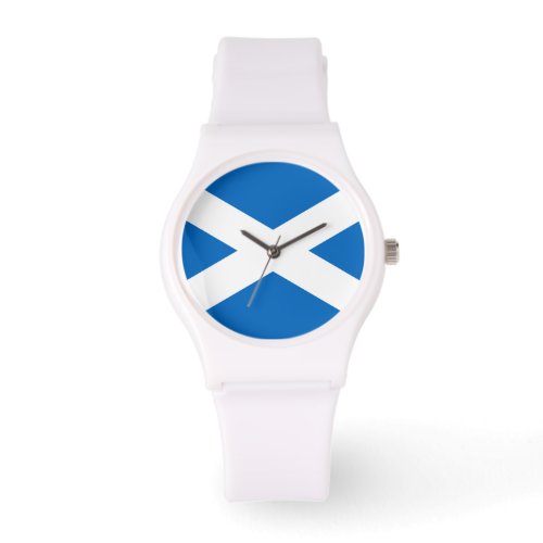 Scottish Flag of Scotland Saint Andrews Cross Watch