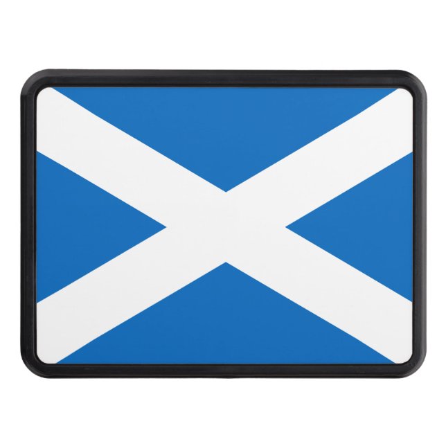 Scottish Flag of Scotland Saint Andrew's Saltire Hitch Cover (Front)