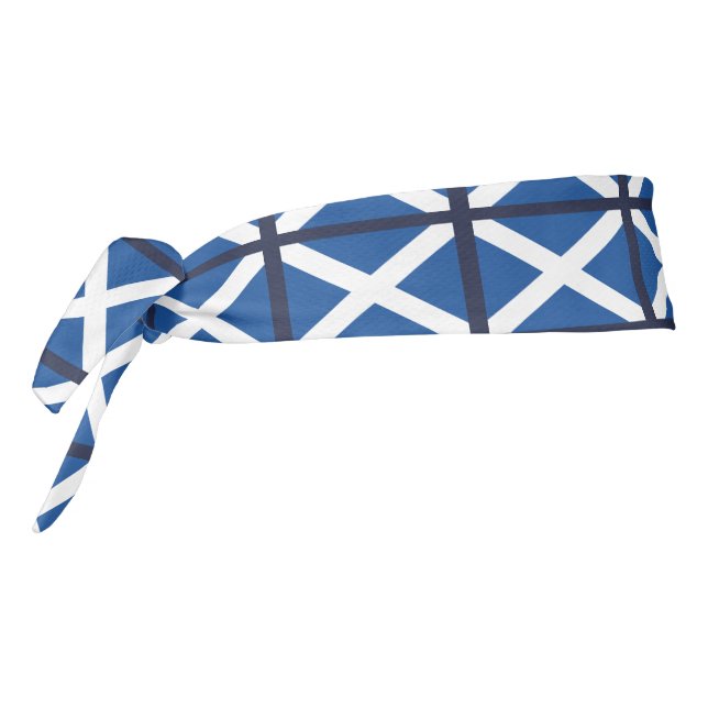 Scottish flag of Scotland sports headband (Rotate 270)