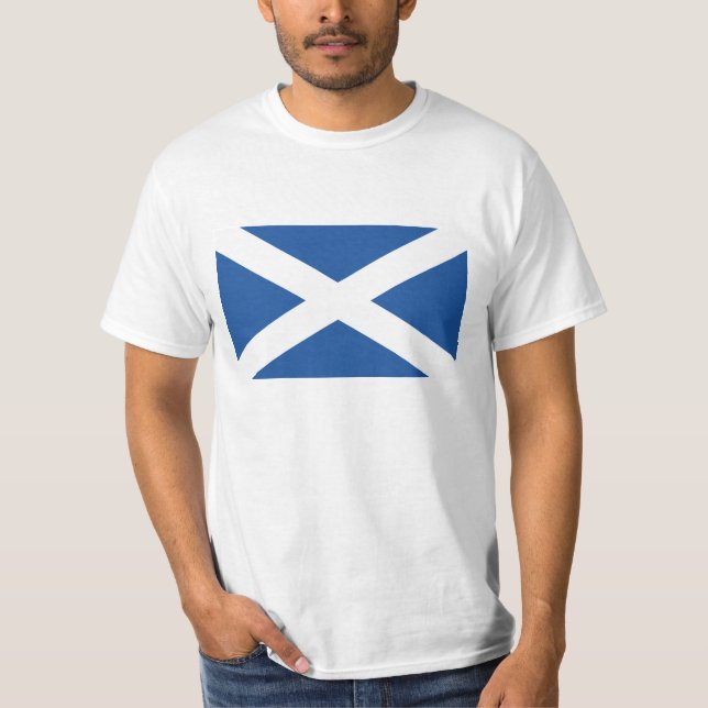 Scottish flag of Scotland t shirts (Front)