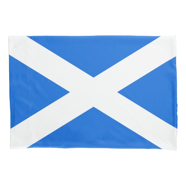 Scottish Flag pct Pillow Case (Front)