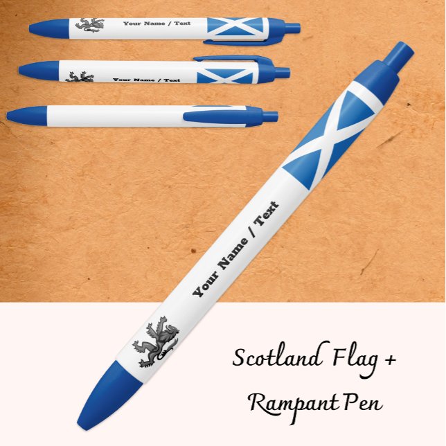 Scottish Flag Pen, Rampant, Scotland / Promotional Pen (Creator Uploaded)