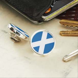 Scottish flag pin