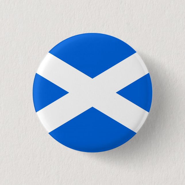 Scottish Flag Pinback Button arc1 (Front)