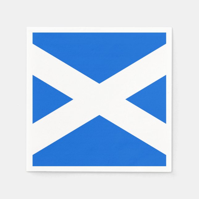 Scottish Flag pncn Napkins (Front)