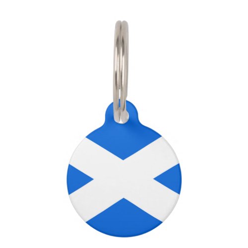 Scottish Flag ptcn Pet ID Tag