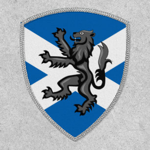 Scottish Flag, Rampant & Scotland fashion Patch