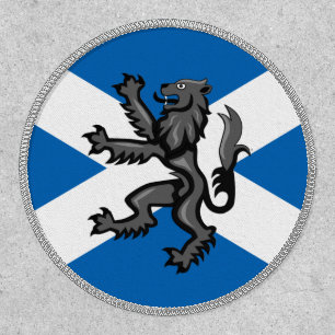 Scottish Flag, Rampant & Scotland Patch / sports