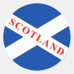 Scottish Flag - Saltire Stickers at Zazzle