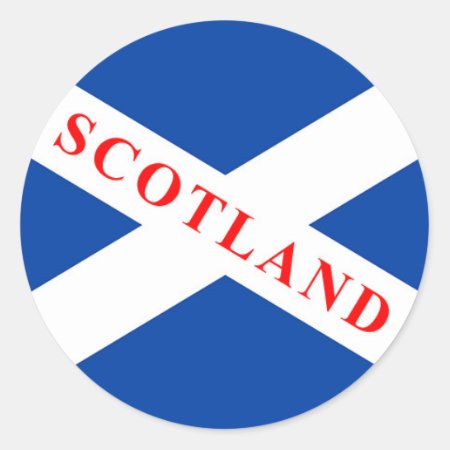 Scottish Flag - Saltire Stickers